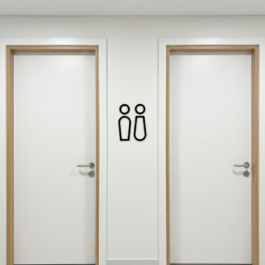 Toiletten Zeichen
